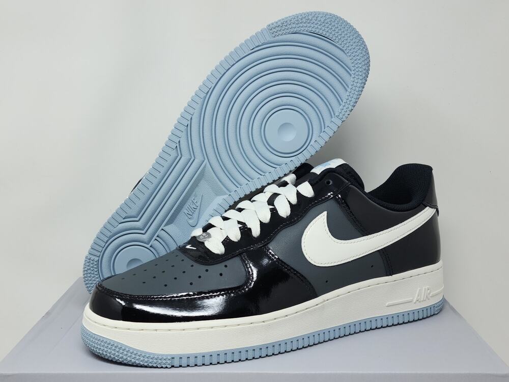 DS Nike Air Force 1 Low BLACK IRON PATENT IB7676-001